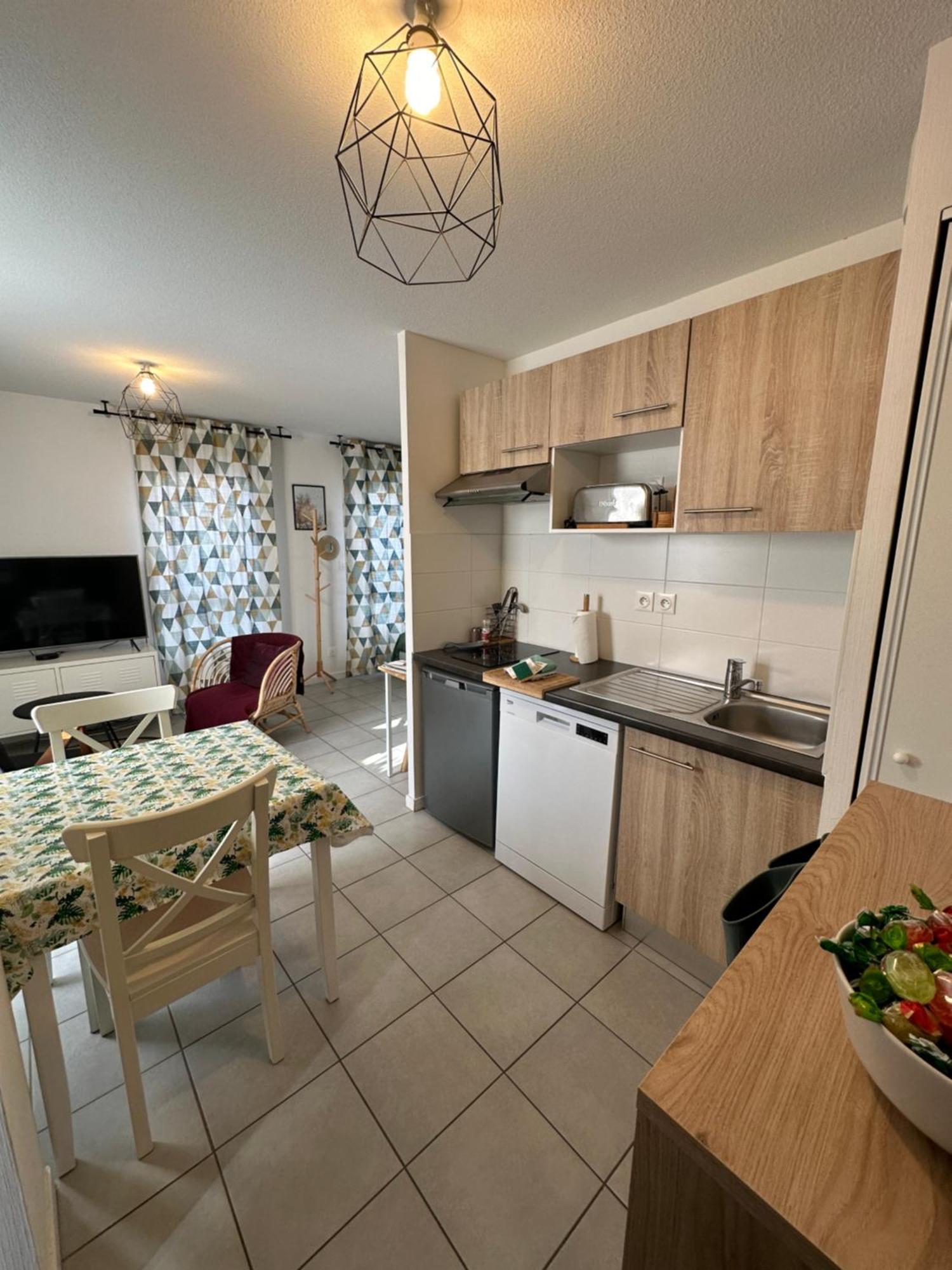 Appartamento Minimes, Studio Cosy Tout Confort, Wifi, Parking Tolosa Esterno foto